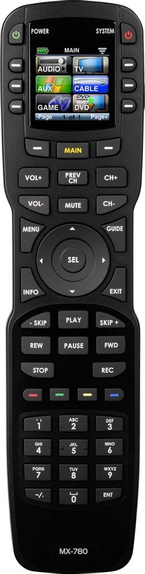 urc mx-780 remote